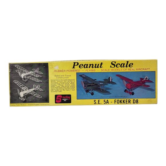 Vintage Sterling Models Inc S.E 5A Fokker D8 - Picture 1 of 9